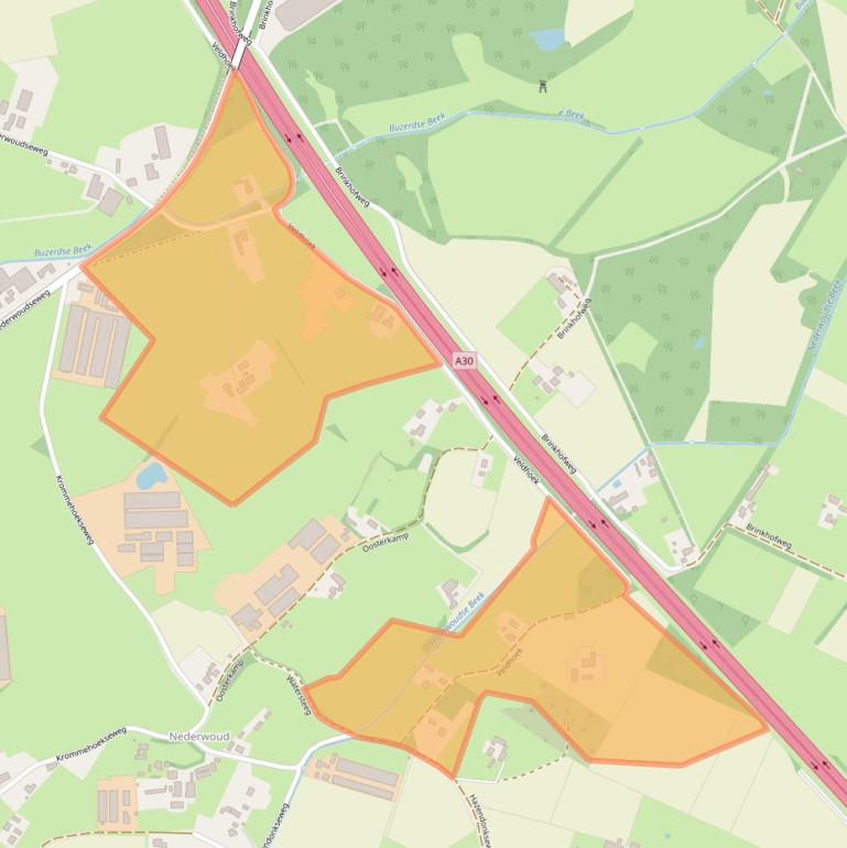 Kaart van postcodegebied 6741MP.