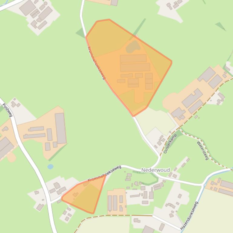 Kaart van postcodegebied 6741MR.