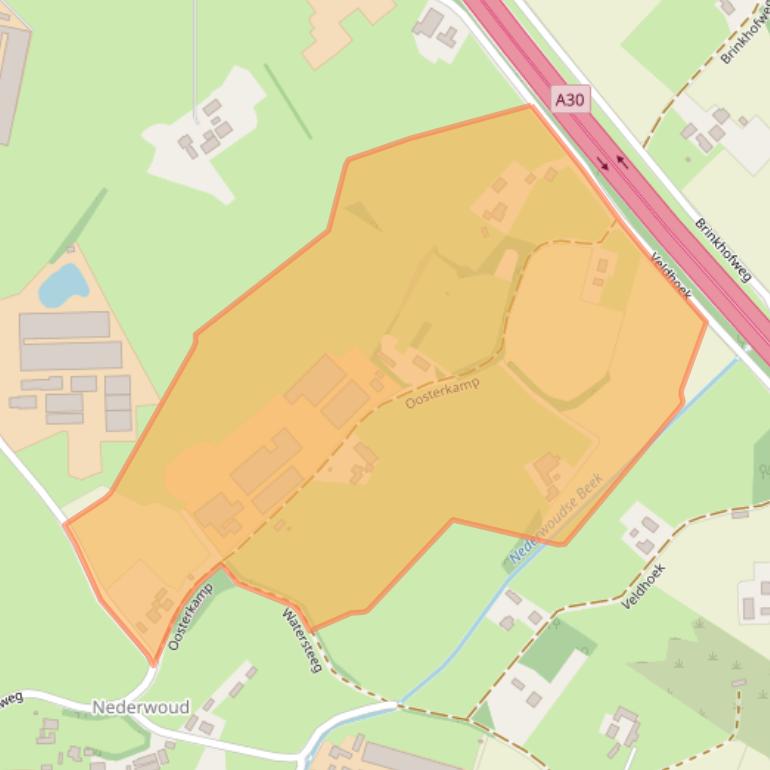 Kaart van postcodegebied 6741MS.