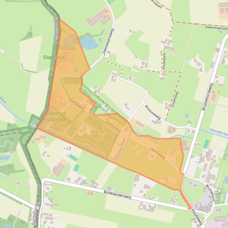 Kaart van postcodegebied 6741NL.