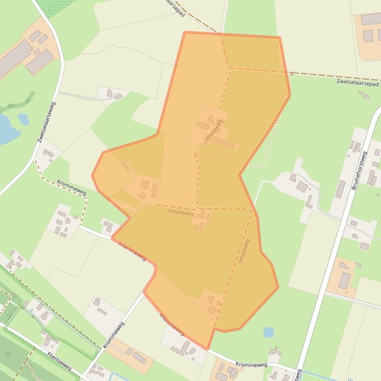Kaart van postcodegebied 6741NM.
