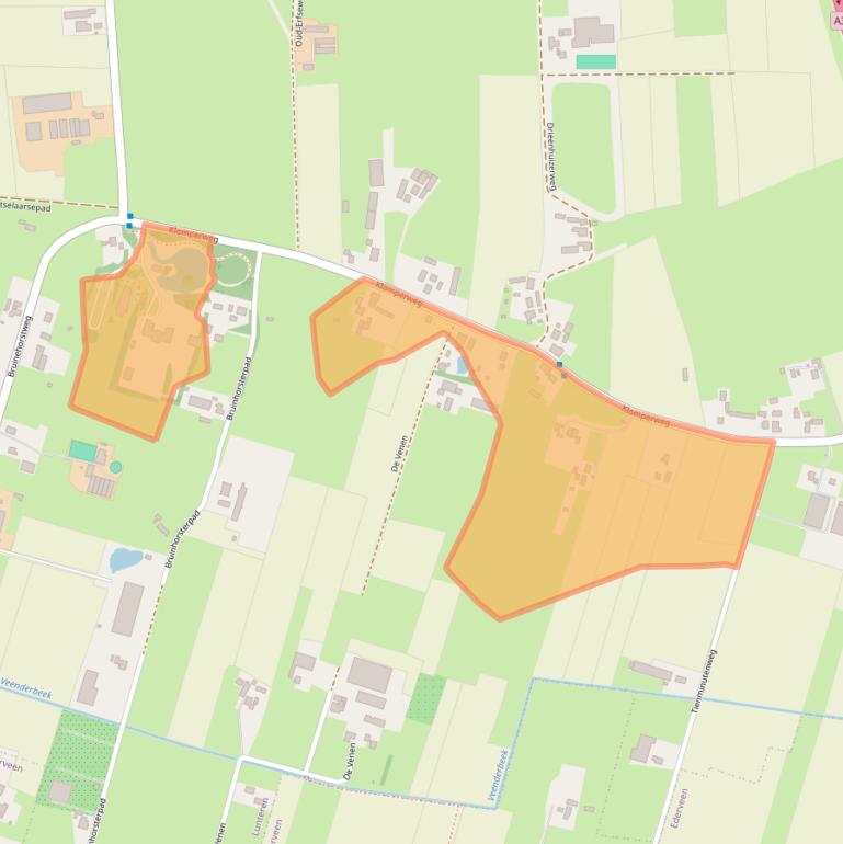 Kaart van postcodegebied 6741PH.