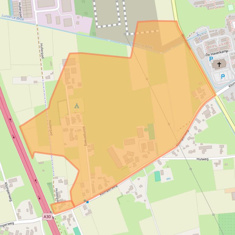 Kaart van postcodegebied 6741PJ.