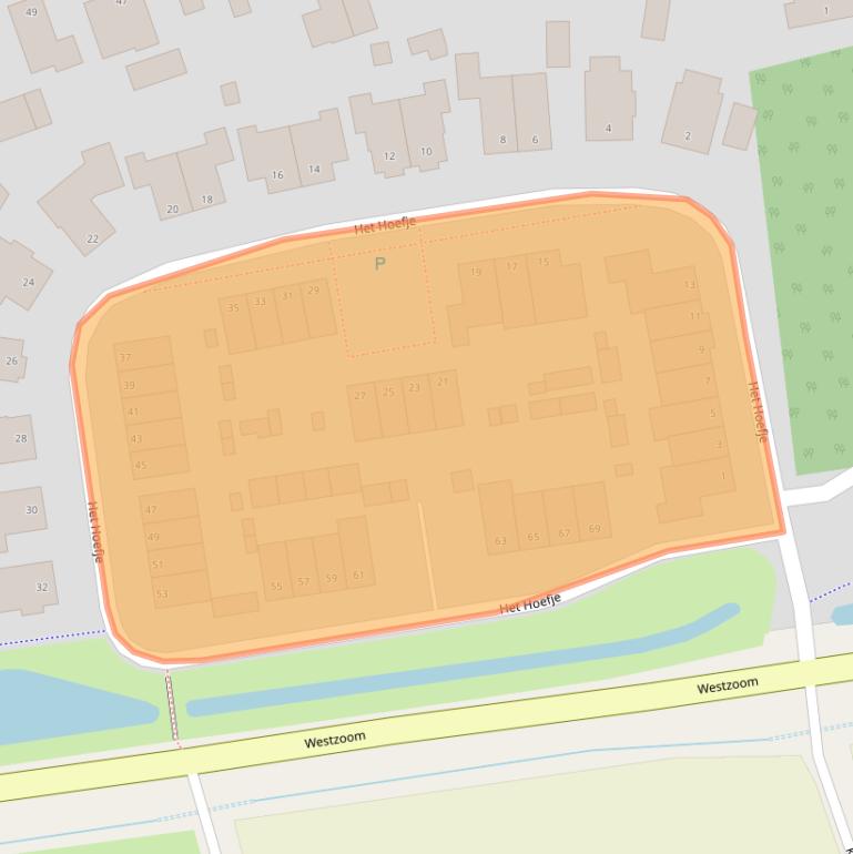 Kaart van postcodegebied 6741SH.