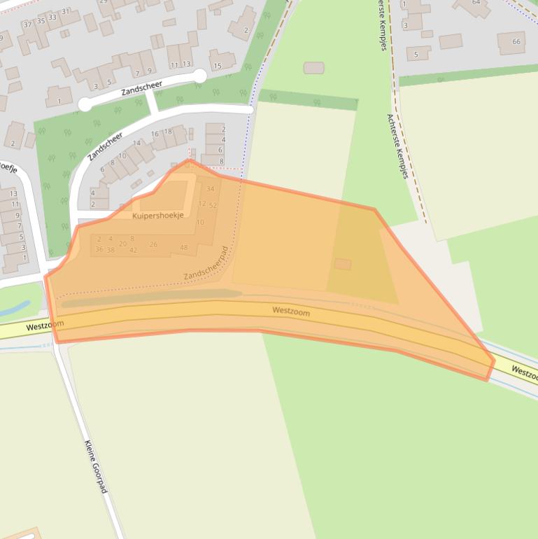 Kaart van postcodegebied 6741SL.