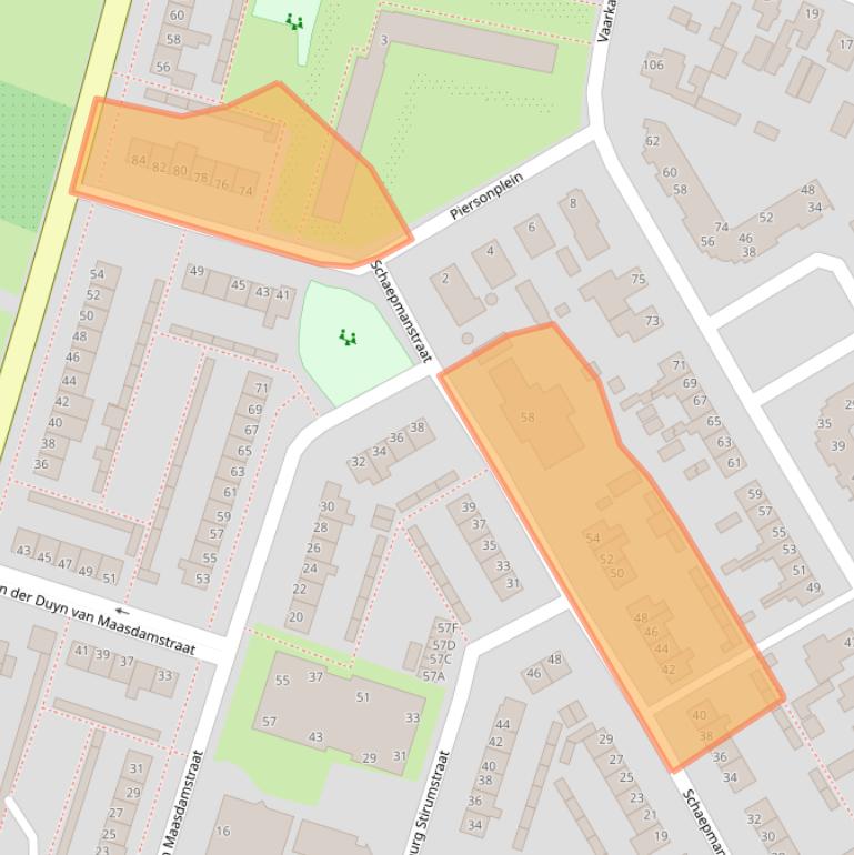 Kaart van postcodegebied 6741WV.