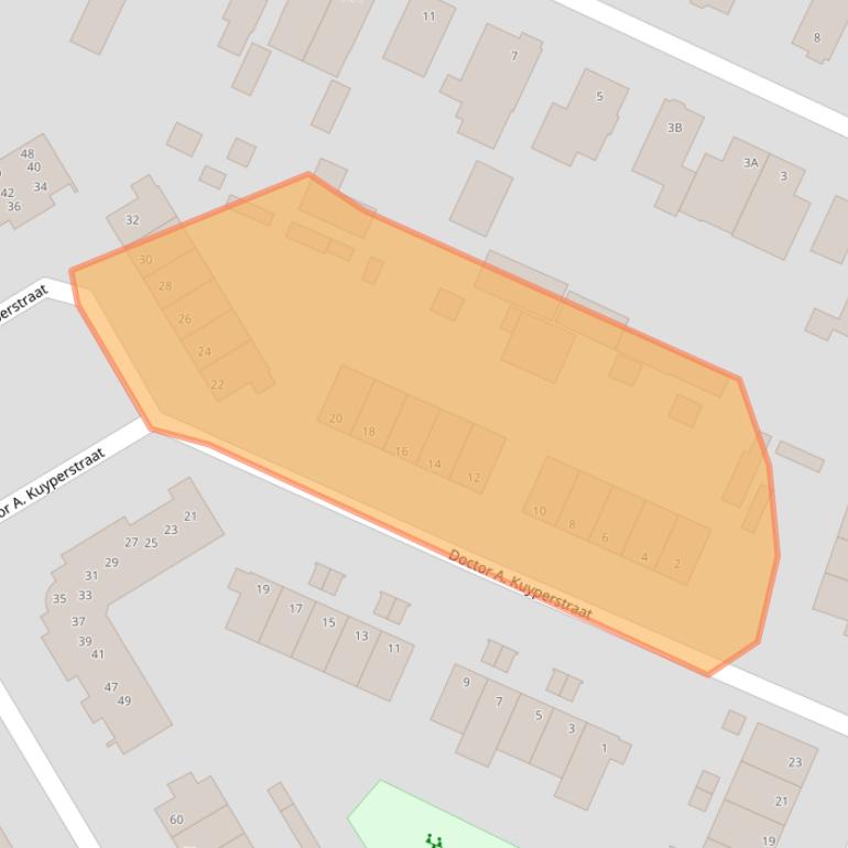 Kaart van postcodegebied 6741XK.