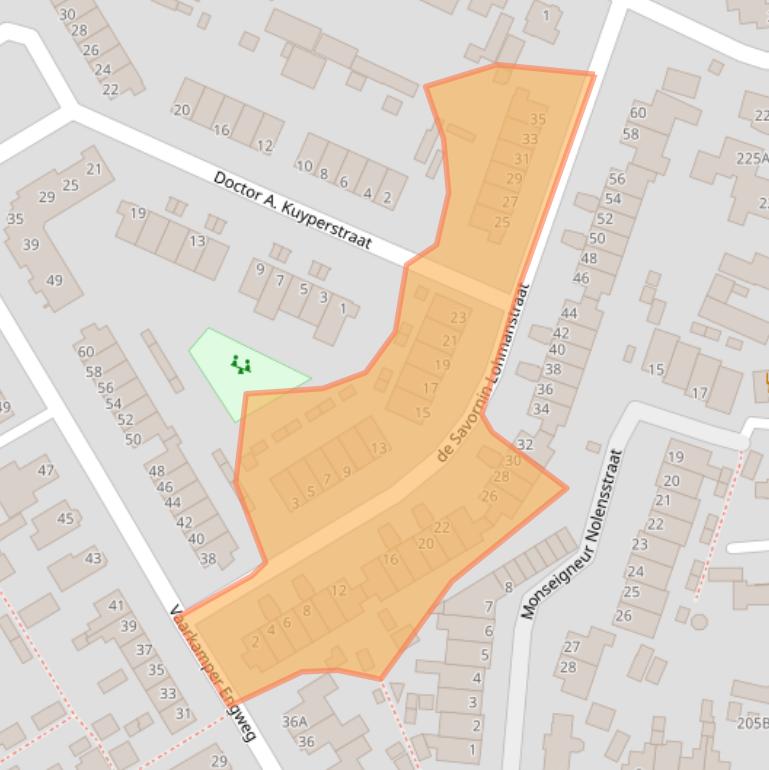 Kaart van postcodegebied 6741XM.