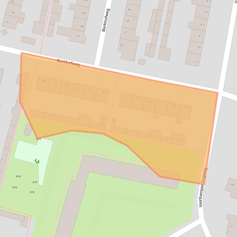 Kaart van postcodegebied 6741XR.
