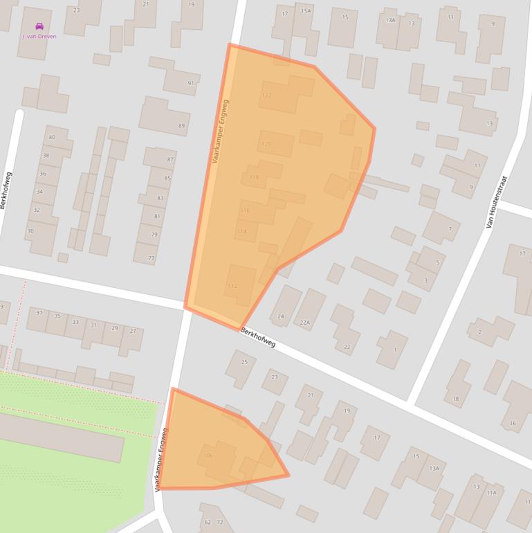 Kaart van postcodegebied 6741XZ.