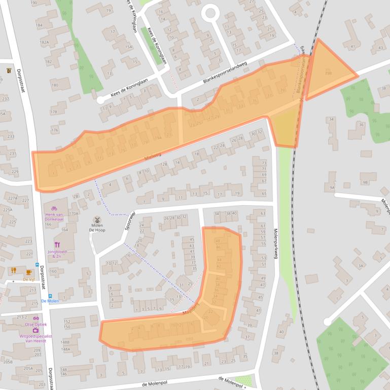 Kaart van postcodegebied 6741ZV.