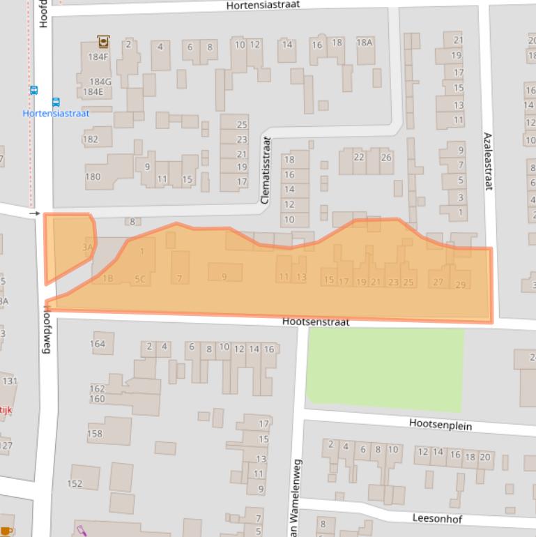 Kaart van postcodegebied 6744AG.