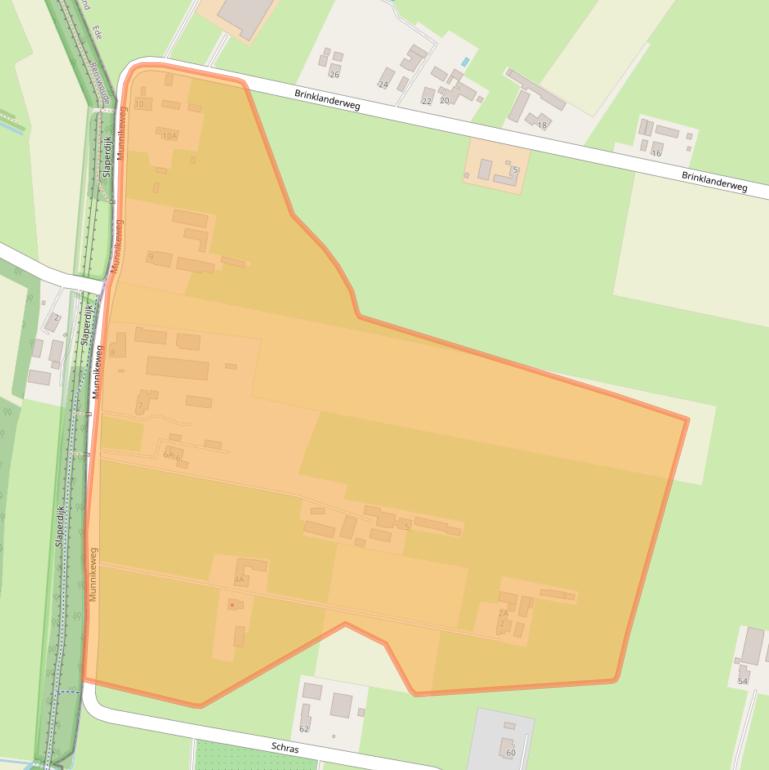 Kaart van postcodegebied 6744PD.