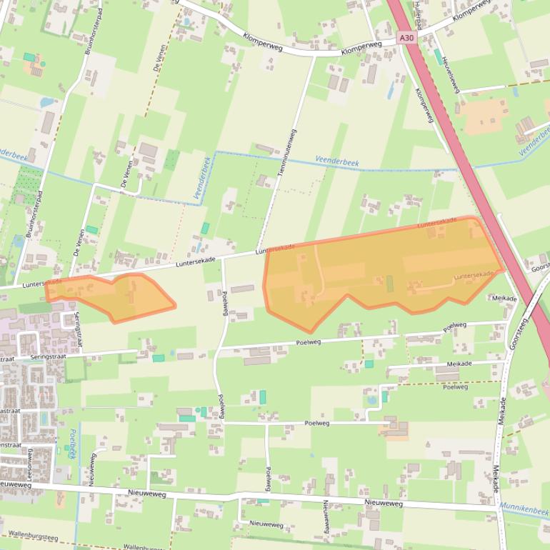 Kaart van postcodegebied 6744PH.