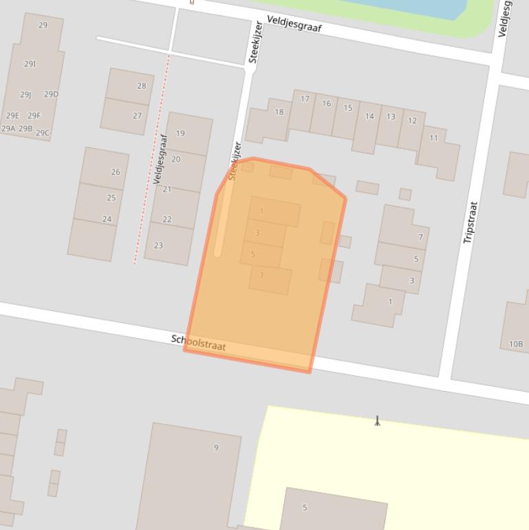 Kaart van postcodegebied 6744VG.