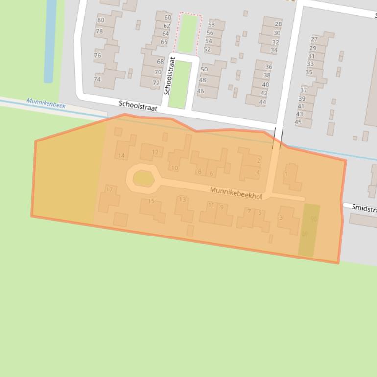 Kaart van postcodegebied 6744WW.