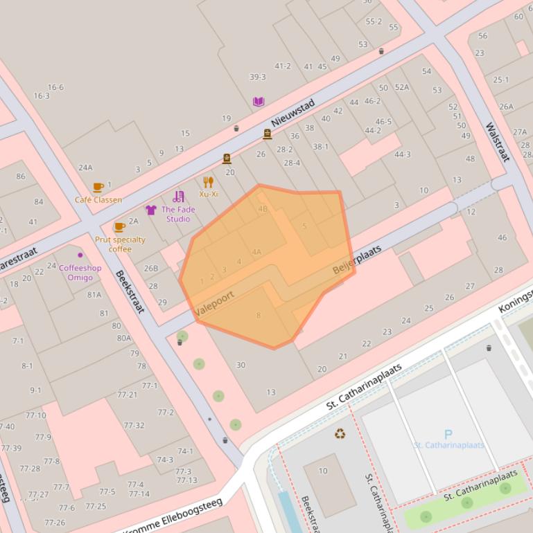 Kaart van postcodegebied 6811BN.