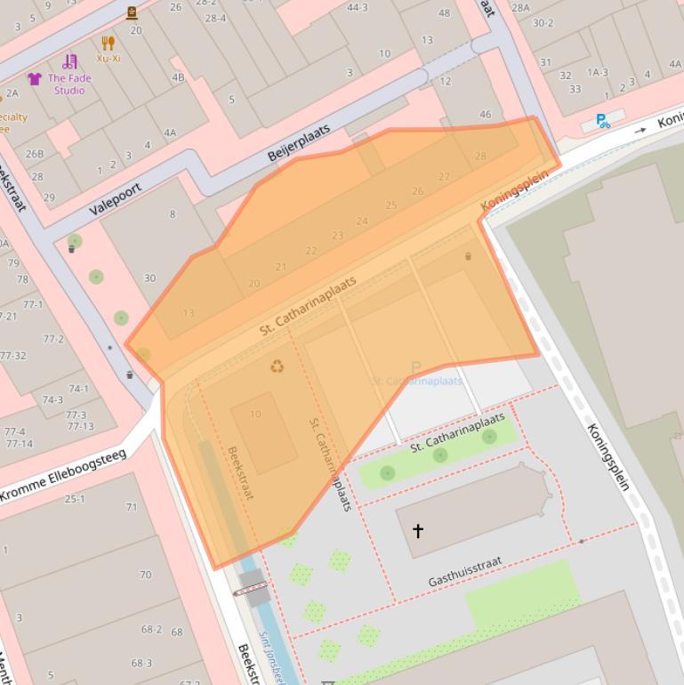 Kaart van postcodegebied 6811BS.