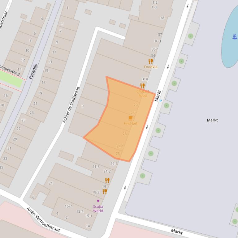 Kaart van postcodegebied 6811CH.