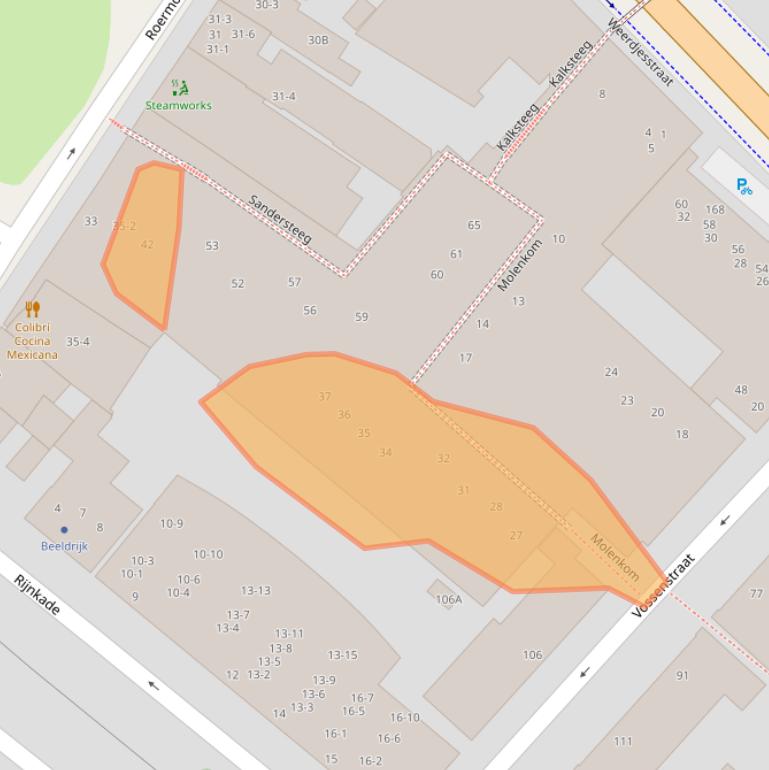 Kaart van postcodegebied 6811JR.