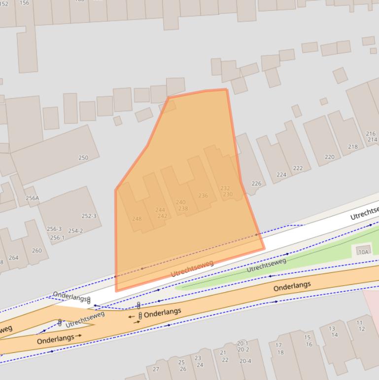 Kaart van postcodegebied 6812AN.