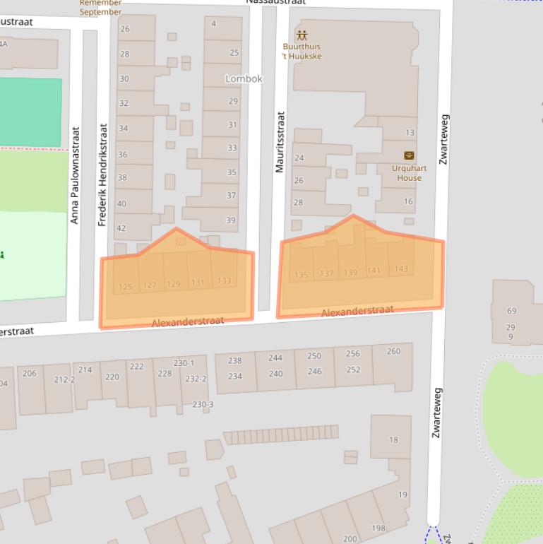 Kaart van postcodegebied 6812BE.