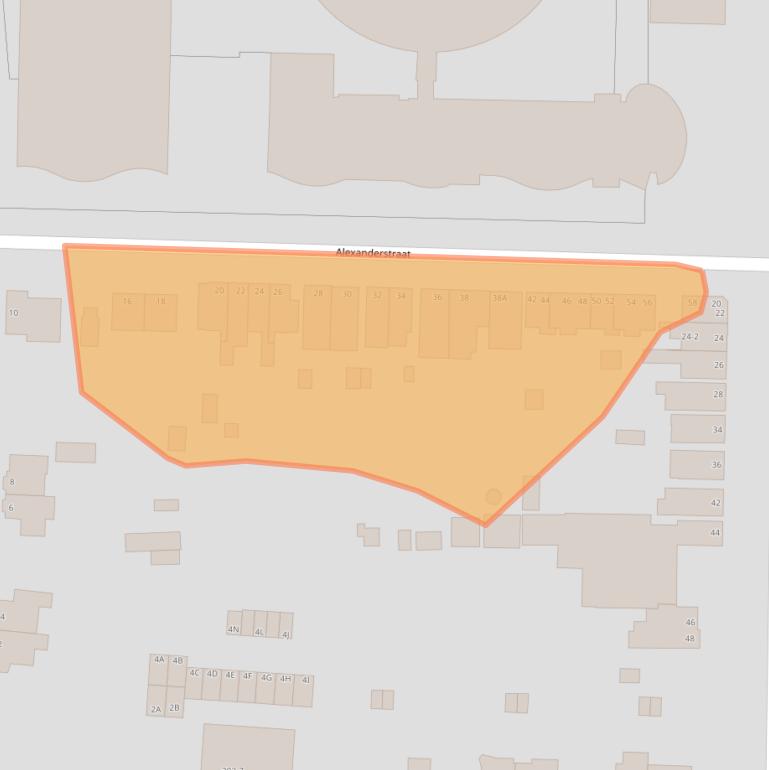 Kaart van postcodegebied 6812BG.