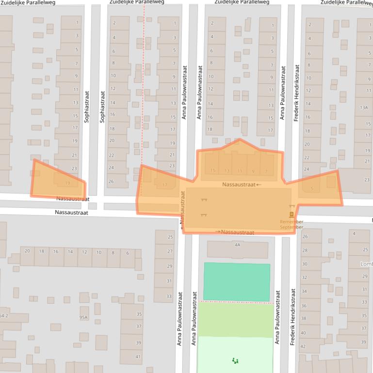 Kaart van postcodegebied 6812CC.