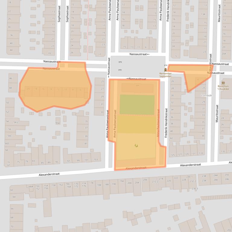 Kaart van postcodegebied 6812CD.