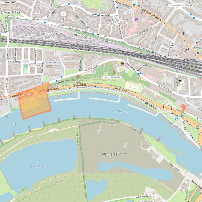 Kaart van postcodegebied 6812CG.