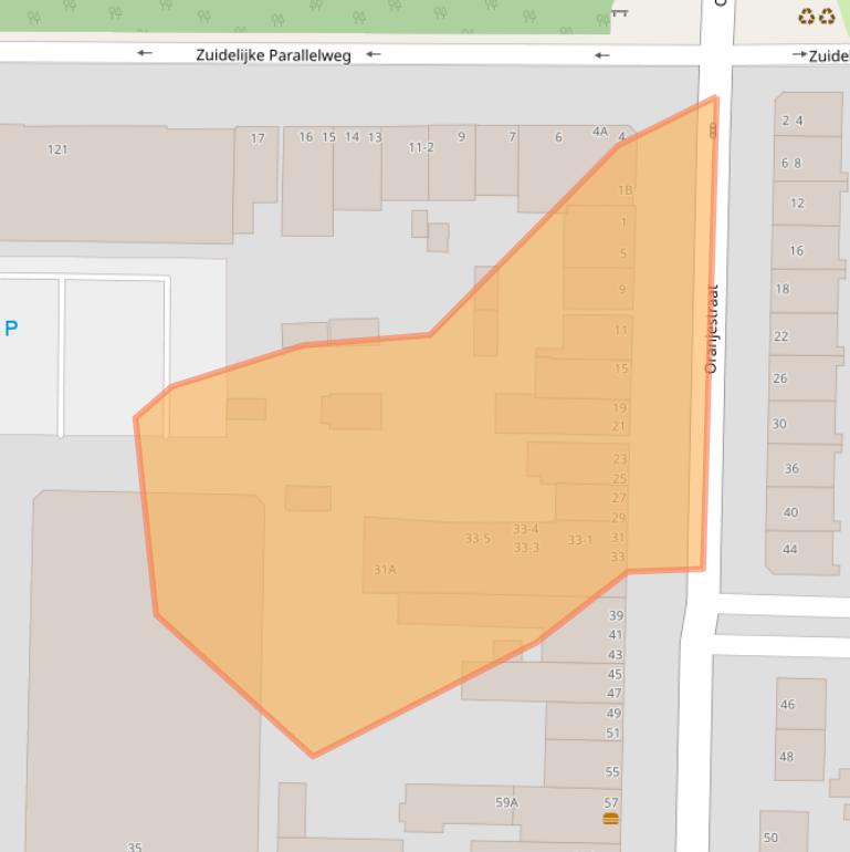Kaart van postcodegebied 6812CK.