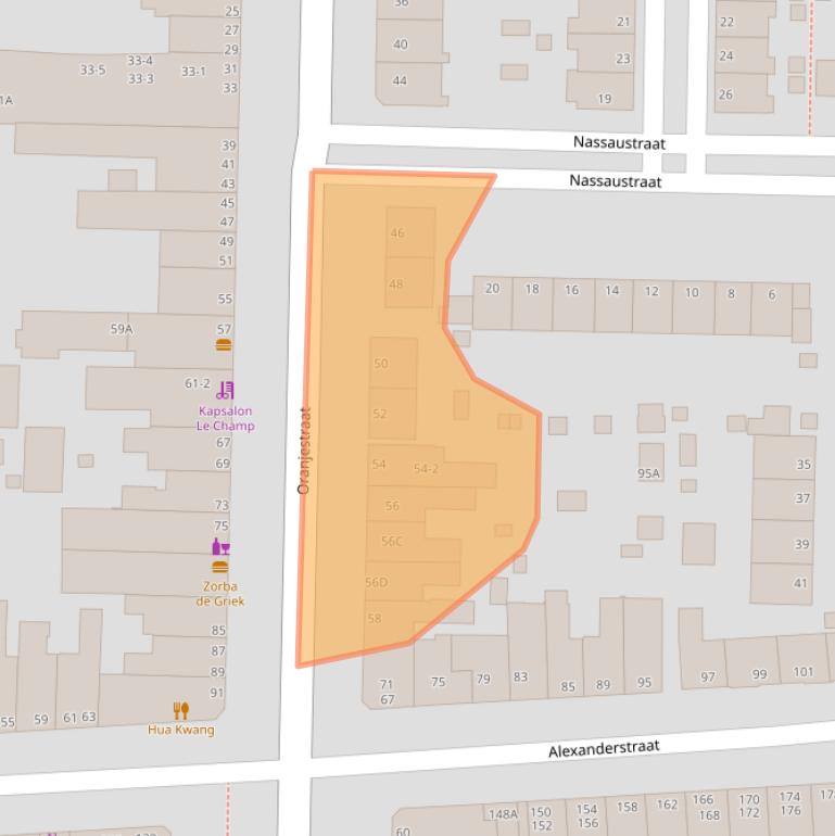 Kaart van postcodegebied 6812CR.