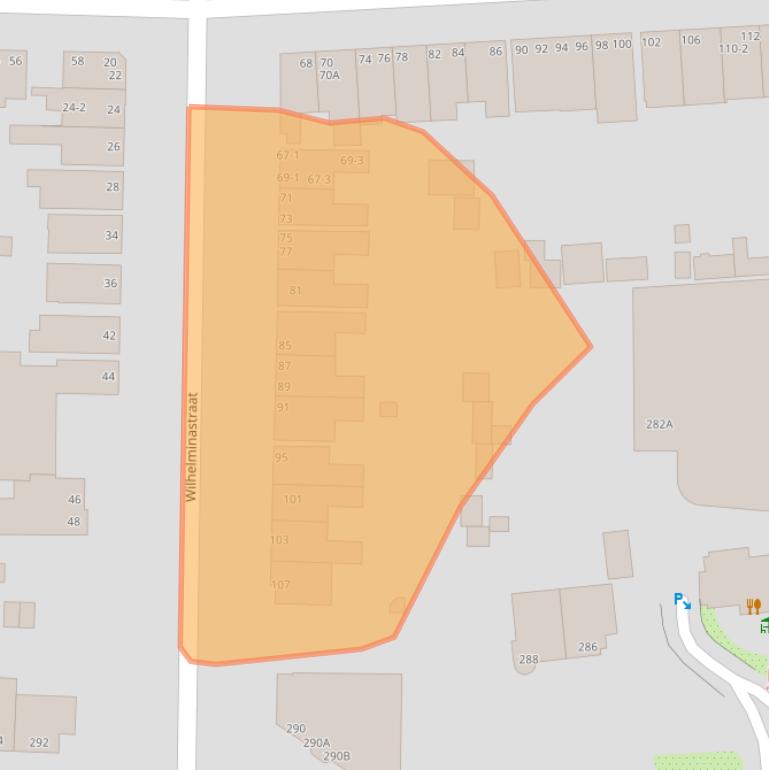 Kaart van postcodegebied 6812CV.