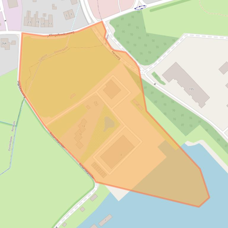 Kaart van postcodegebied 6812DP.