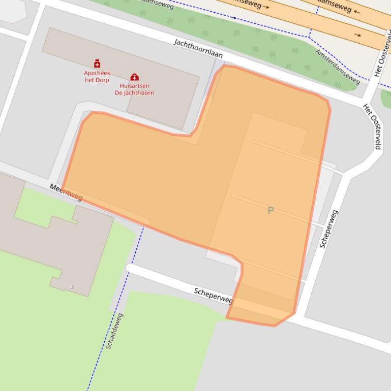 Kaart van postcodegebied 6813BA.