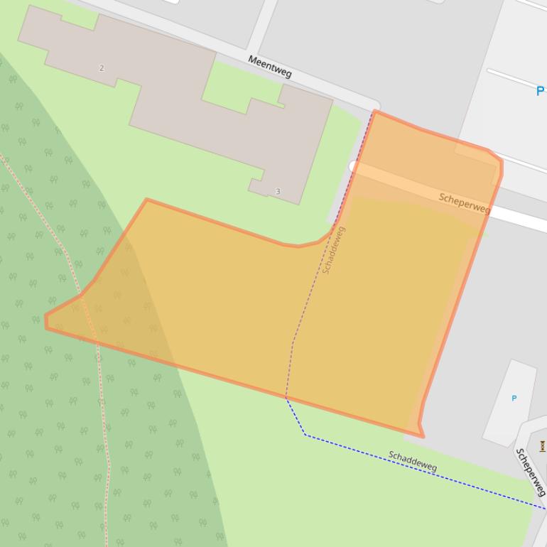 Kaart van postcodegebied 6813BD.