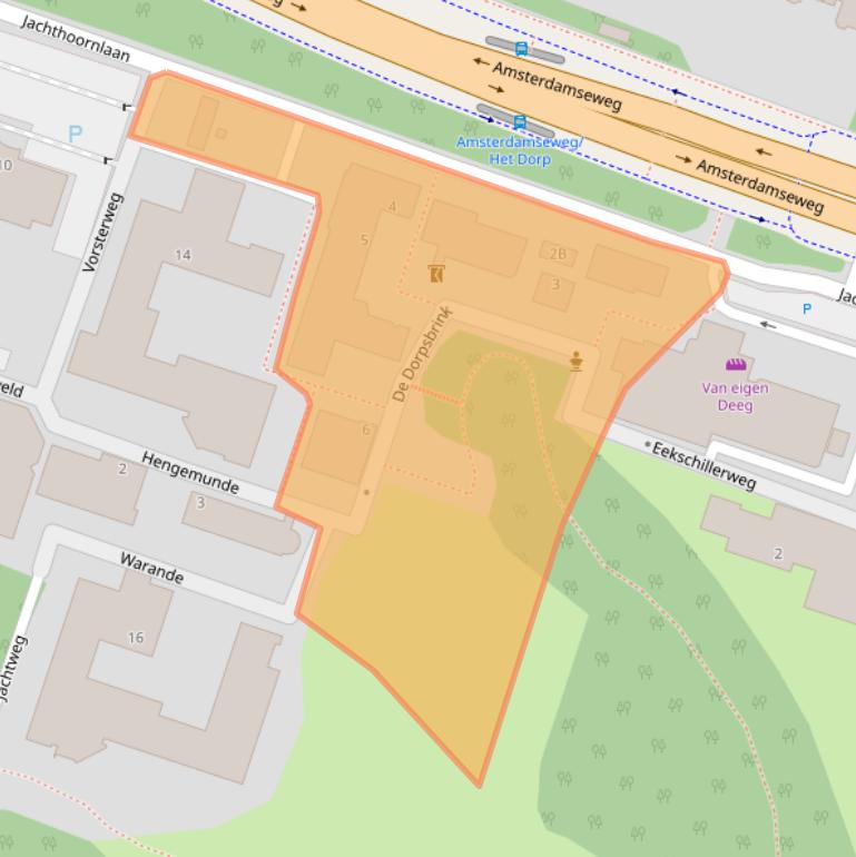 Kaart van postcodegebied 6813CD.