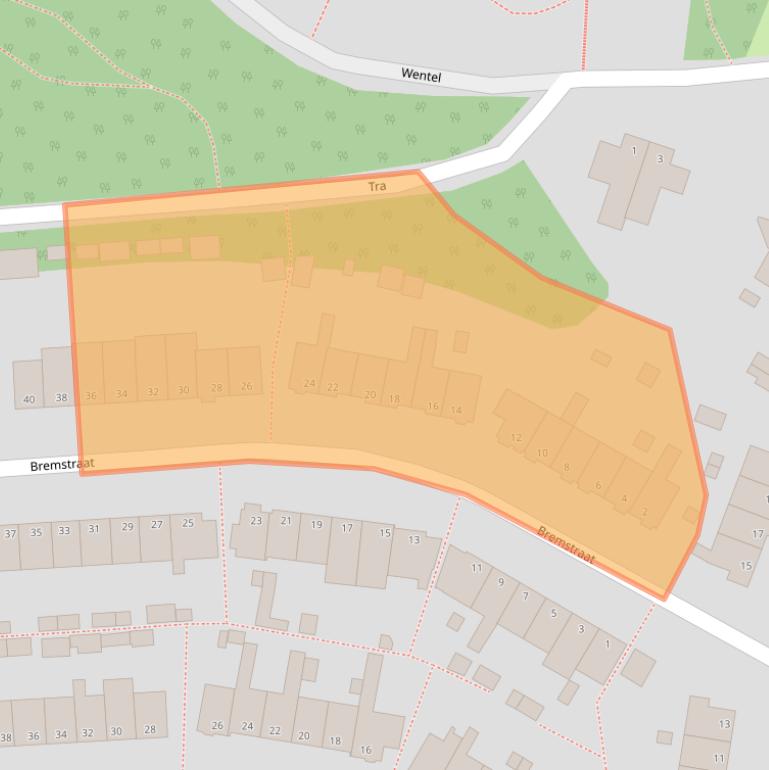 Kaart van postcodegebied 6813EM.