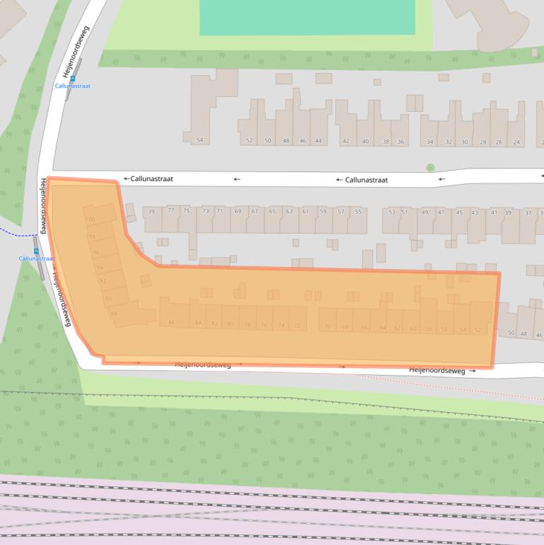 Kaart van postcodegebied 6813GB.