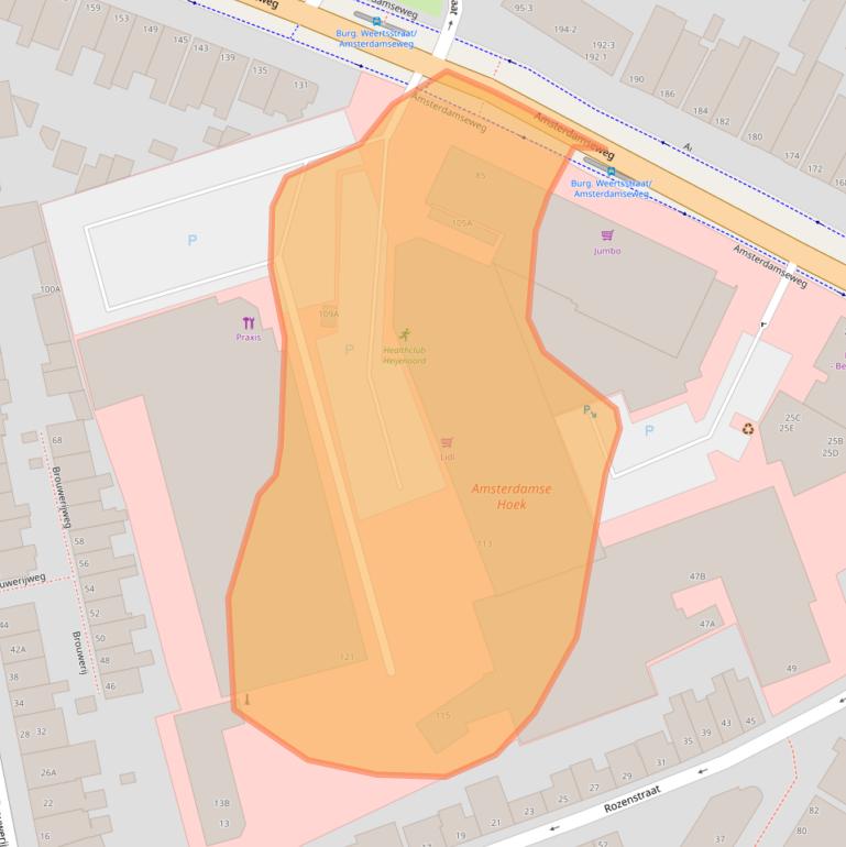 Kaart van postcodegebied 6814GC.