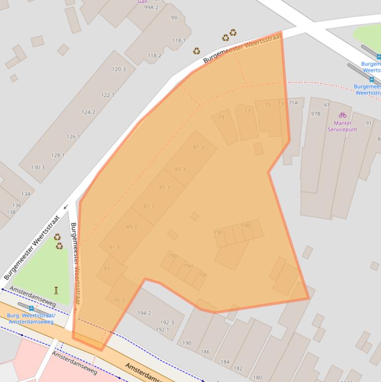 Kaart van postcodegebied 6814HN.