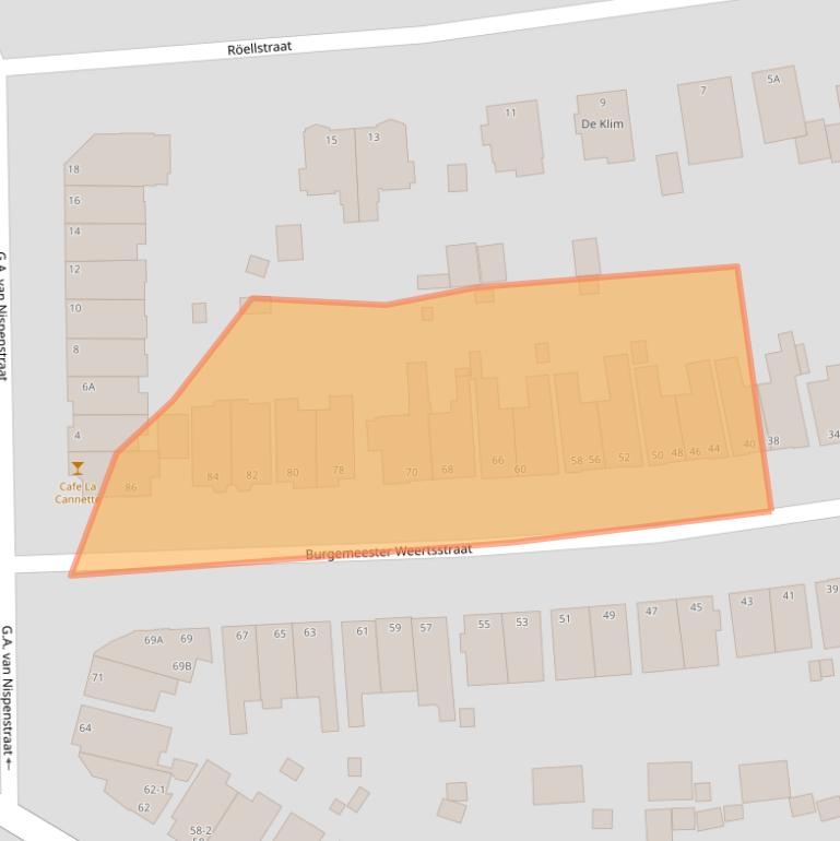 Kaart van postcodegebied 6814HR.