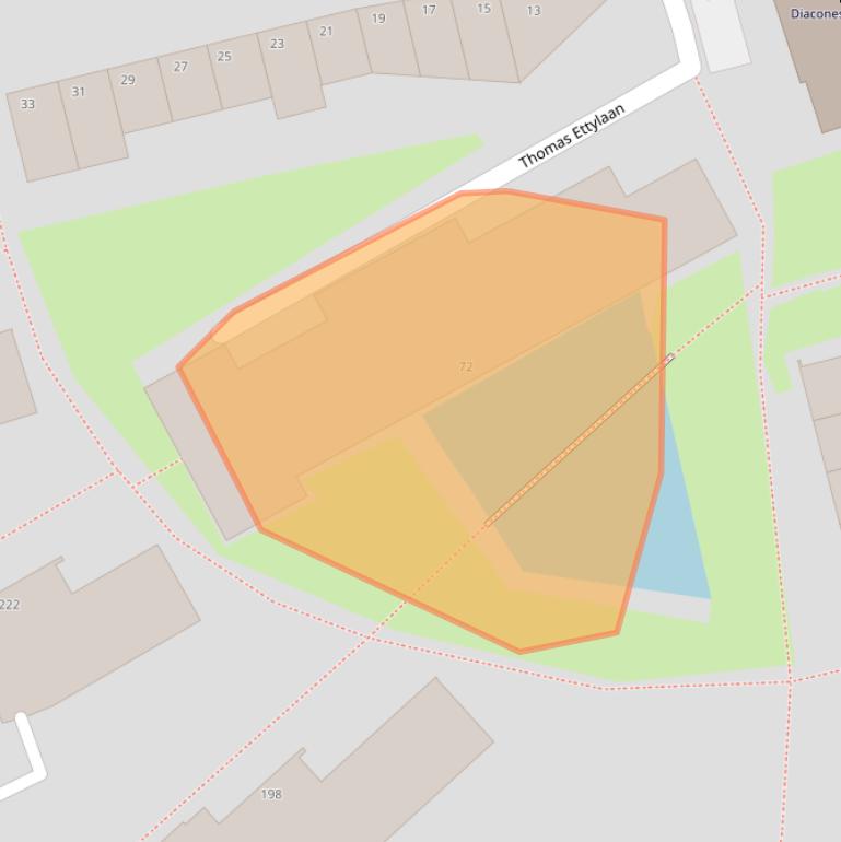 Kaart van postcodegebied 6814JX.