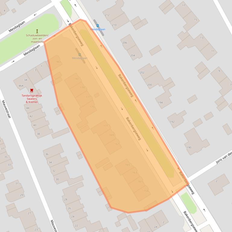 Kaart van postcodegebied 6814MG.