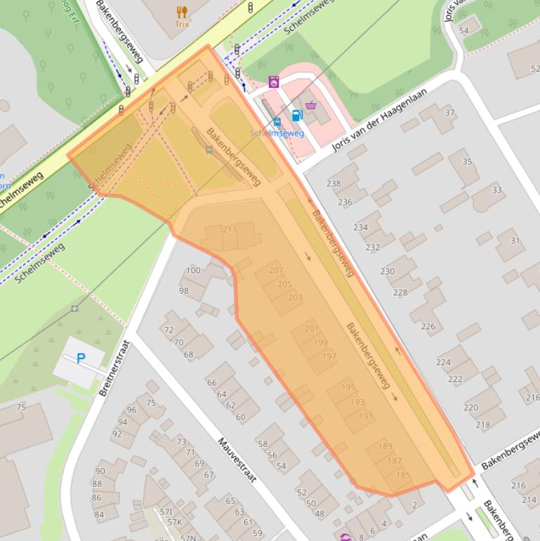 Kaart van postcodegebied 6814MH.