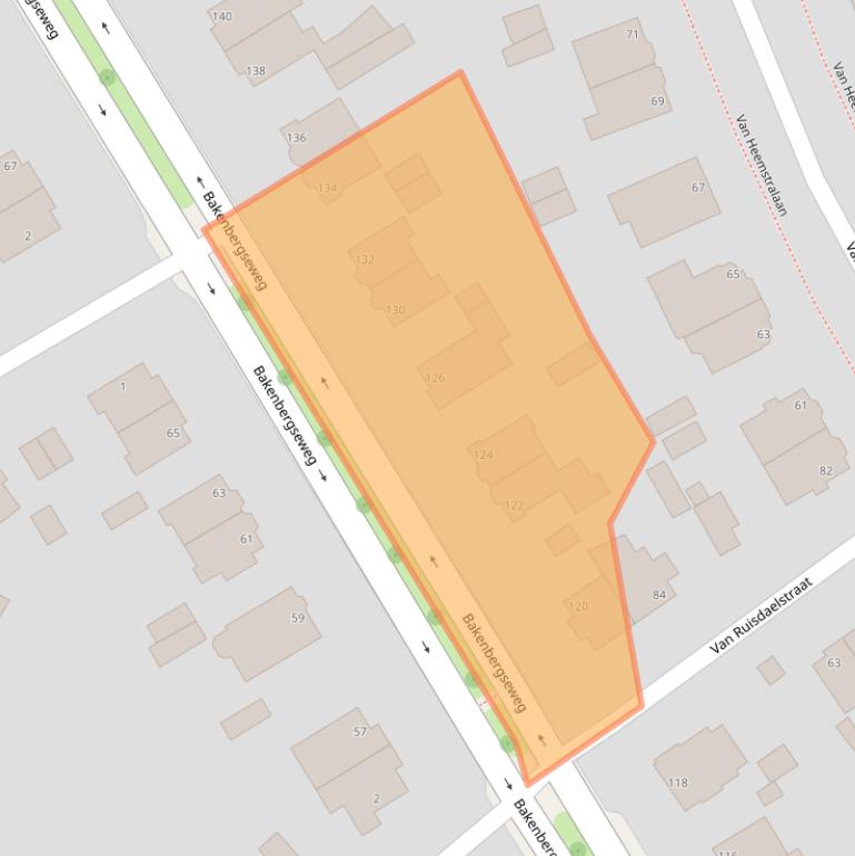 Kaart van postcodegebied 6814MN.