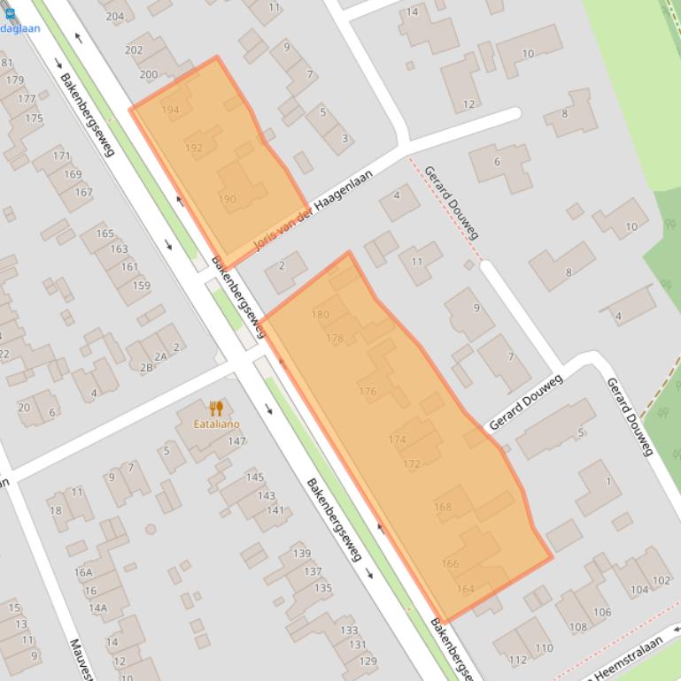 Kaart van postcodegebied 6814MR.