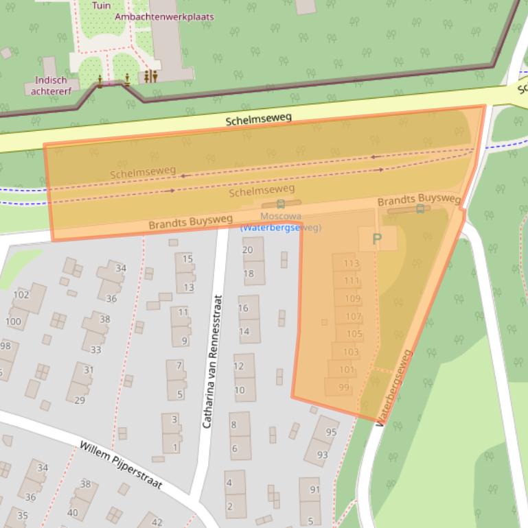 Kaart van postcodegebied 6815AN.