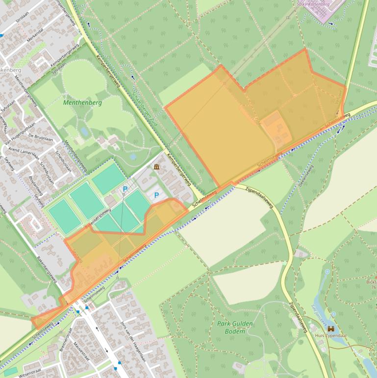 Kaart van postcodegebied 6816PA.