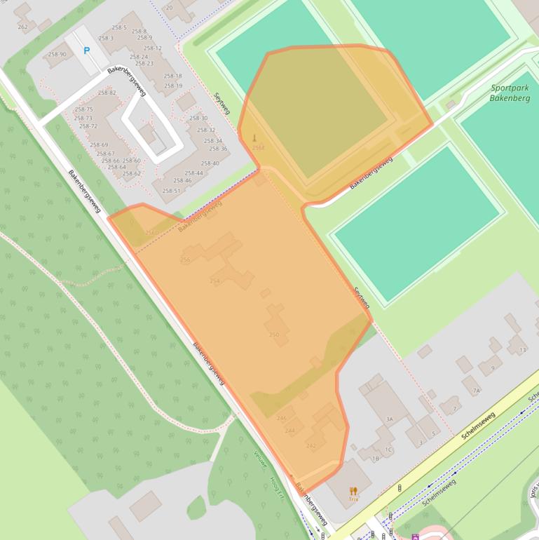 Kaart van postcodegebied 6816PC.